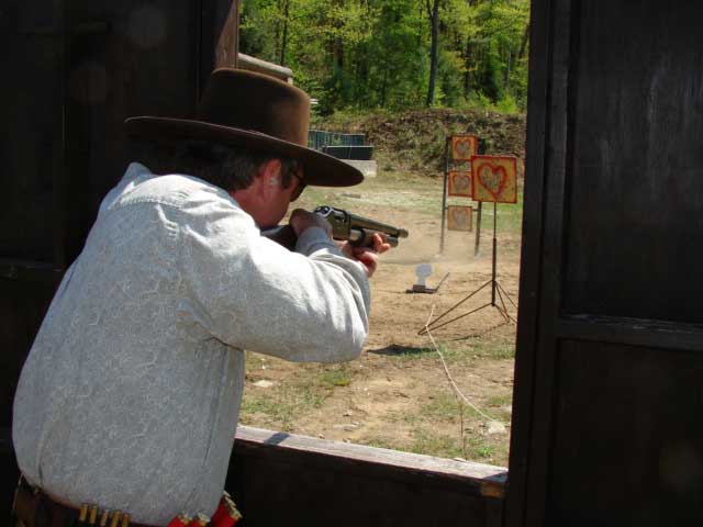 Shooting shotgun