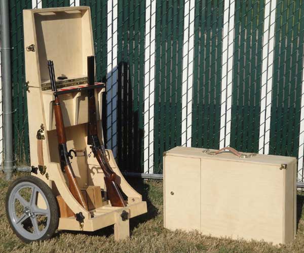 The Carried Away gun cart